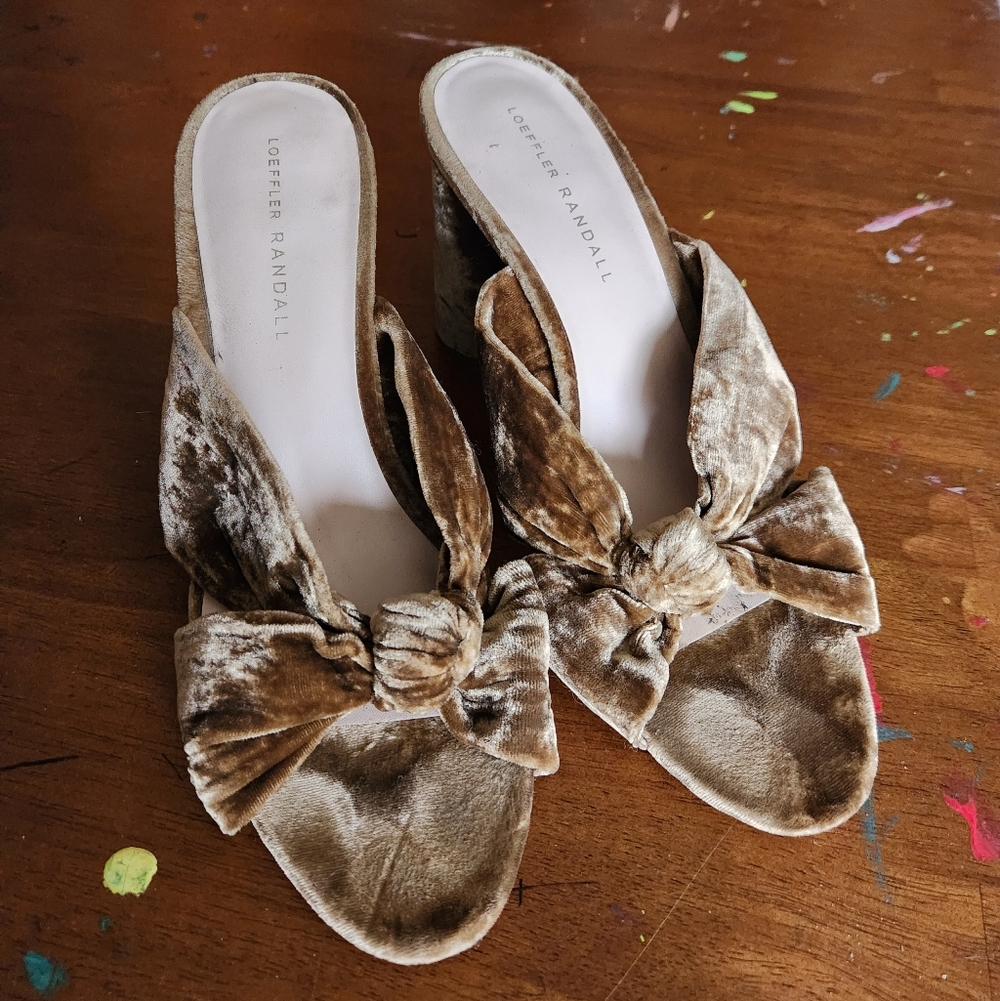 Loeffler Randall Velvet Heels